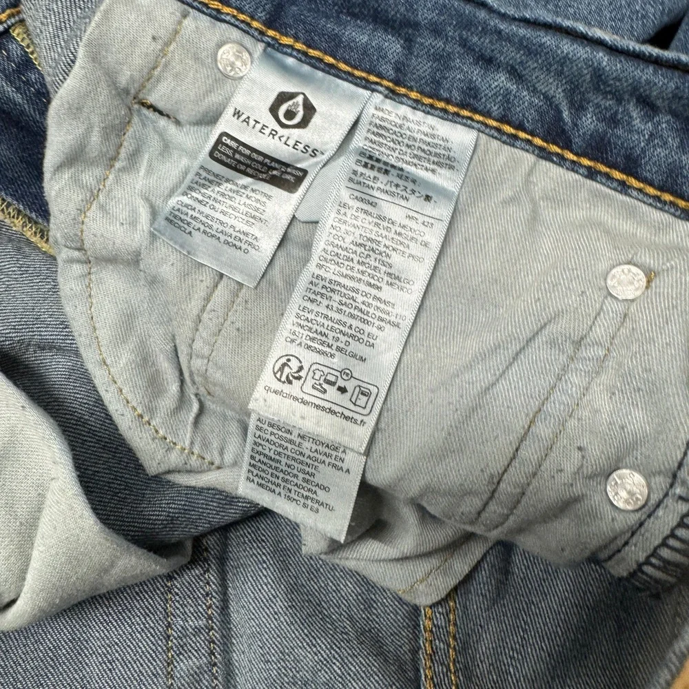Levi's 511 Jeans Mens 36x30 (36x29 ACTUAL) Slim Blue Denim Casual Classic